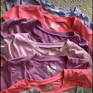 Girls workout shirts